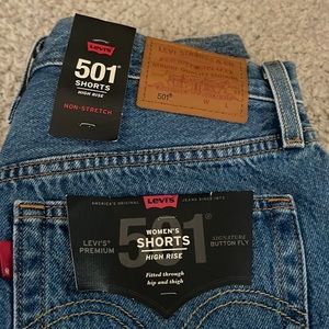 Levi’s High Rise Shorts